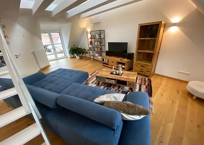 Modernes Penthouse, Nahe Wuerzburg